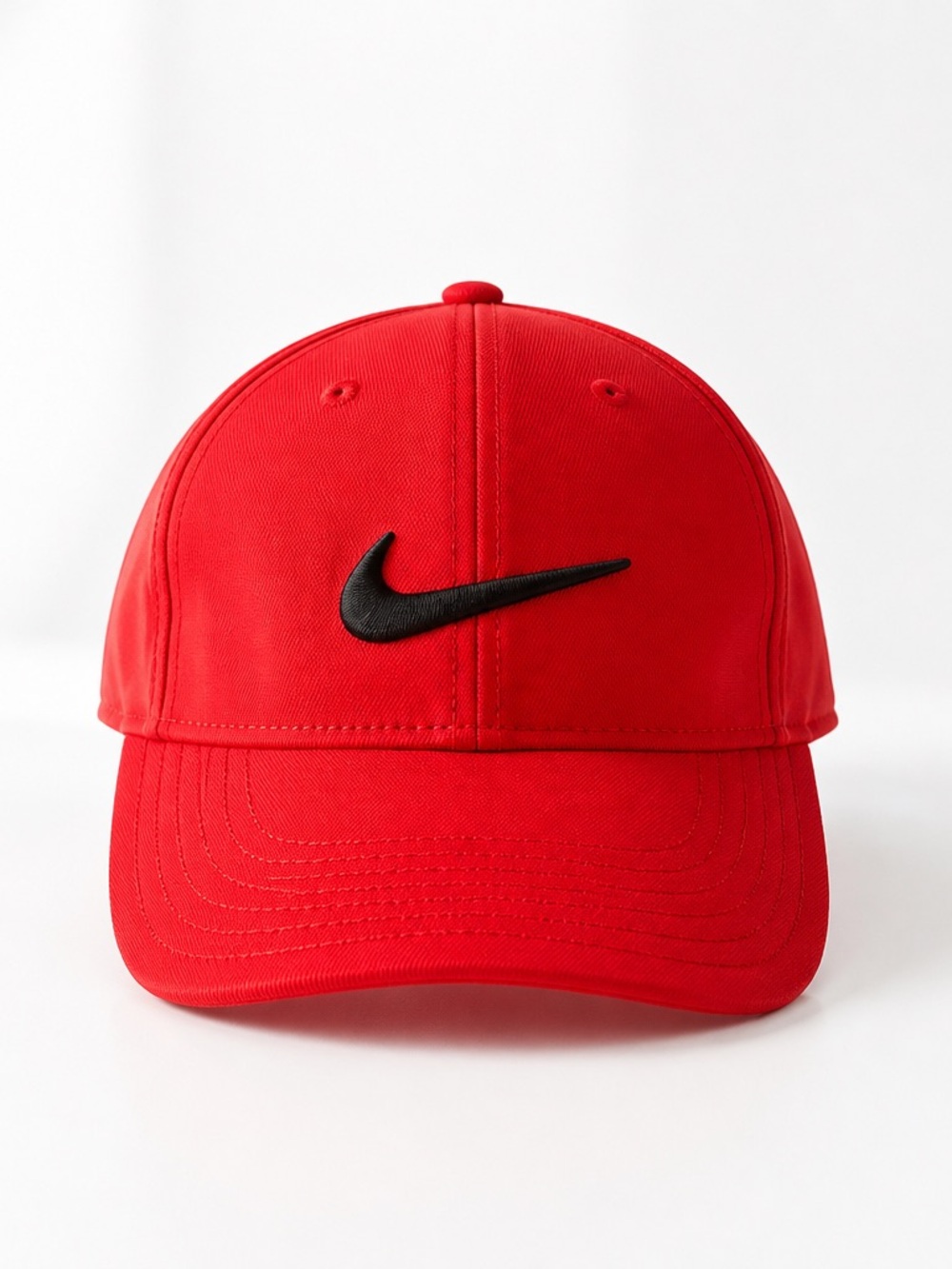 Nike Red Hat with Black Trim